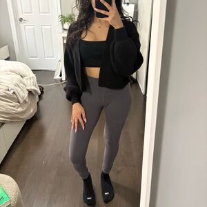 Aritzia Butter Leggings - High Waist Grey